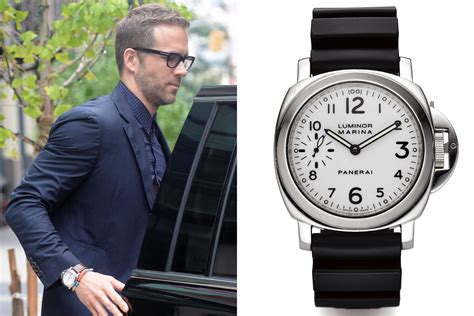 ryan reynolds panerai|ryan reynolds omega watch.